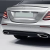Mercedes E W213 Bagaj Üstü İthal Spoiler Parlak Siyah Plastik Spoyler 2016+
