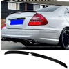 Mercedes E W211 Bagaj Üstü İthal Spoiler Parlak Siyah Plastik Spoyler 2002-2009