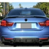 Bmw F32 Coupe M4 Bagaj Üstü İthal Spoiler Parlak Siyah Plastik Spoyler