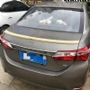 Toyota Corolla E170 İnce Bagaj Üstü İthal Spoiler Parlak Siyah Plastik Spoyler 2014-2018