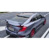 Honda Civic Fc5 RS Cam Üstü İthal Spoiler Parlak Siyah Plastik Spoyler 2016+