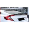 Honda Civic Fc5 JDM Bagaj Üstü İthal Spoiler Parlak Siyah Plastik Spoyler 2016+