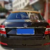 Skoda Octavia Mk3 Cam Üstü İthal Spoiler Parlak Siyah Plastik Spoyler 2013+