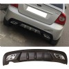 Ford Focus 2 Difüzör Difizör Siyah + Kare Egzoz Görünüm C Tip 2004 - 2010