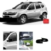 Dacia Duster 1 Batman Yarasa Ayna Kapağı Parlak Siyah ABS 2010 2011 2012 2013 2014 2015 2016 2017