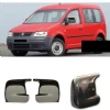 Vw Caddy Mk2 Batman Yarasa Ayna Kapağı Piona Black ABS 2005 - 2014