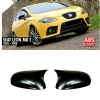 Seat Leon Mk2 Batman Yarasa Ayna Kapağı Piona Black ABS 2005-2008