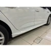 Renault Megane 4 HB Yan Marşpiyel Seti Mat Siyah Plastik 2 Adet