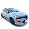 Renault Clio 4 Custom Yan Marşpiyel Seti Mat Siyah Plastik 2 Adet
