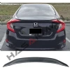 Honda Civic Fc5 Bagaj Üstü Anatomik Spoiler V2 Piona Black 2016 2017 2018 2019 2020 2021 Ithal
