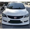 Honda Civic Fd6 Makyajlı Kasa Typer Ön Ek Karlık Mat Siyah Plastik 2009 2010 2011 2012
