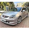 Honda Civic Sport Ep2 Ep3 Yan Marşpiyel Seti Plastik Mat Siyah Body Kit Karlık