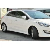 Hyundai I30 Sport Marşpiyel Seti Mat Siyah Plastik 2012 2013 2014 2015 2016 2017 Uyumlu