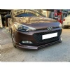 Hyundai İ20 Custom Ön Ek Karlık Mat Siyah Plastik 2014 2015 2016 2017 2018