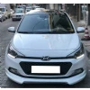 Hyundai İ20 Custom Ön Ek Karlık Mat Siyah Plastik 2014 2015 2016 2017 2018