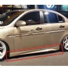 Kia Cerato Yan Marşpiyel Seti Plastik Mat Siyah Body Kit Karlık