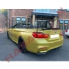 Bmw F33 M4 Cabrio Yarasa Spoiler Piona Black 2013 2014 2015 2016 2017 2018 2019 2020 Ithal