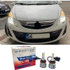 Opel Corsa D Led Xenon Kısa Far Ampulü H7 Duo Yeni Seri Beyaz 2006-2014 Uyumlu