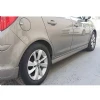 Opel Corsa D Sport Yan Marşpiyel Seti Mat Siyah Plastik 2006 2007 2008 2009 2010 2011 2012 Uyumlu