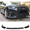 Opel Corsa F Race Ön Lip Piano Black 3 Parça 2019 2020 2021 Abs Plastik