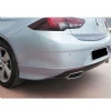 Opel Insignia Arka Tampon Flap Seti Opc Line 2017 2018 2019 2020 Plastik Uyumlu