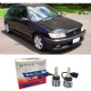 Peugeot 306 Led Xenon Uzun + Kısa Far Ampulü H4 Duo Yeni Seri Beyaz 1993-1996
