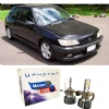Peugeot 306 Led Xenon Uzun + Kısa Far Ampulü H4 Mono Yeni Seri Beyaz 1993-1996