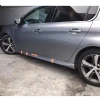 Peugeot 308 Yan Marşpiyel Seti Plastik Mat Siyah 2016 2017 2018 Uyumlu