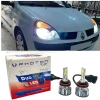 Renault Clio 2 Led Xenon Kısa Far Ampulü H7 Duo Yeni Seri Beyaz 2002-2006 Uyumlu