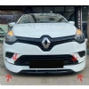 Renault Clio 4 Ön Ek Karlık Mat Siyah Plastik Makyajlı Kasa 2016 2017 2018 2019