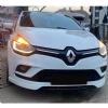 Renault Clio 4 Ön Ek Karlık Mat Siyah Plastik Makyajlı Kasa 2016 2017 2018 2019