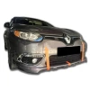 Renault Fluence Ön Ek Karlık Mat Siyah Plastik Makyajlı Kasa V2 2012 2013 2014 2015 2016 Uyumlu
