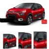 Citroen C3  Batman Yarasa Ayna Kapağı Piano Black 2016 2017 2018 2019 2020 2021