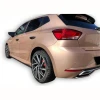 Seat Ibiza Mk5 Aero Marşpiyel Seti Mat Siyah Plastik 2017 2018 2019 2020 2021 Uyumlu