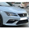 Seat Leon Mk3.5  Cupra Ön Ek Karlık Mat Siyah Plastik 2017 2018 2019 2020
