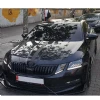 Skoda Octavia Ön Tampon Lip Piona Black 3 Prç 2015 Ve Üzeri