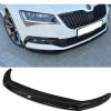 Skoda Superb 2015 2016 2017 2018 Ön Lip Parlak Siyah Ön Ek Plastik Ön EK