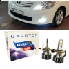Toyota Auris Led Xenon Uzun Far Ampulü HB3 Mono Yeni Seri Beyaz 2006-2012