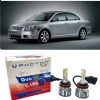 Toyota Avensis Led Xenon Uzun Far Ampulü H1 Duo Yeni Seri Beyaz 2003-2006