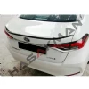 Toyota Corolla Bagaj Üstü Anatomik Spoiler Piona Black 2018 2019 2020 2021 Ithal