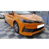 Toyota Corolla E170 Custom Ön Ek Karlık Mat Siyah Plastik 2013 2014 2015 2016 2017 Uyumlu