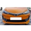 Toyota Corolla E170 Custom Ön Ek Karlık Mat Siyah Plastik 2013 2014 2015 2016 2017 Uyumlu