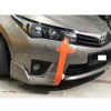 Toyota Corolla E170 Twin Ön Flap Set 2013 2014 2015 2016 2016 2017 2018 Uyumlu
