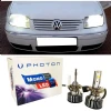 Vw Bora Led Xenon Uzun + Kısa Far Ampulü H4 Mono Yeni Seri Beyaz