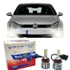 Vw Golf 7 Led Xenon Sis Farı Ampulü H11 Duo Yeni Seri Beyaz 2012-2017 Uyumlu
