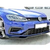 Vw Golf 7.5 R Tampon Max Design Ön Lip Piona Black 2017 2018 2019 2020 2021
