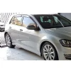 Vw Golf 7.5 Sportline Marşpiyel Seti Mat Siyah Plastik 2018 2019 Uyumlu