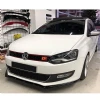 Vw Polo Mk5 Basic Ön Lip Piona Black 2009 - 2017 Ön Tampon Eki