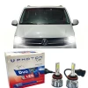 Vw Transporter T6 Led Xenon Uzun + Kısa Far Ampulü H4 Duo Yeni Seri Beyaz