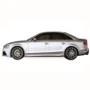 Audi A4 B8 Rs4  Marşpiyel Seti Mat Siyah Plastik 2008 2009 2010 2011 2012 2013 2014 2015